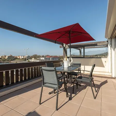 Apartment Villa Rocca - Vue Mer - Terrasse - Parking - Plage - Village Naturiste *